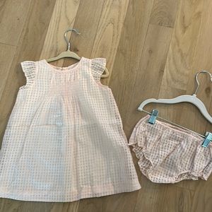 Bonpoint pink set 2T